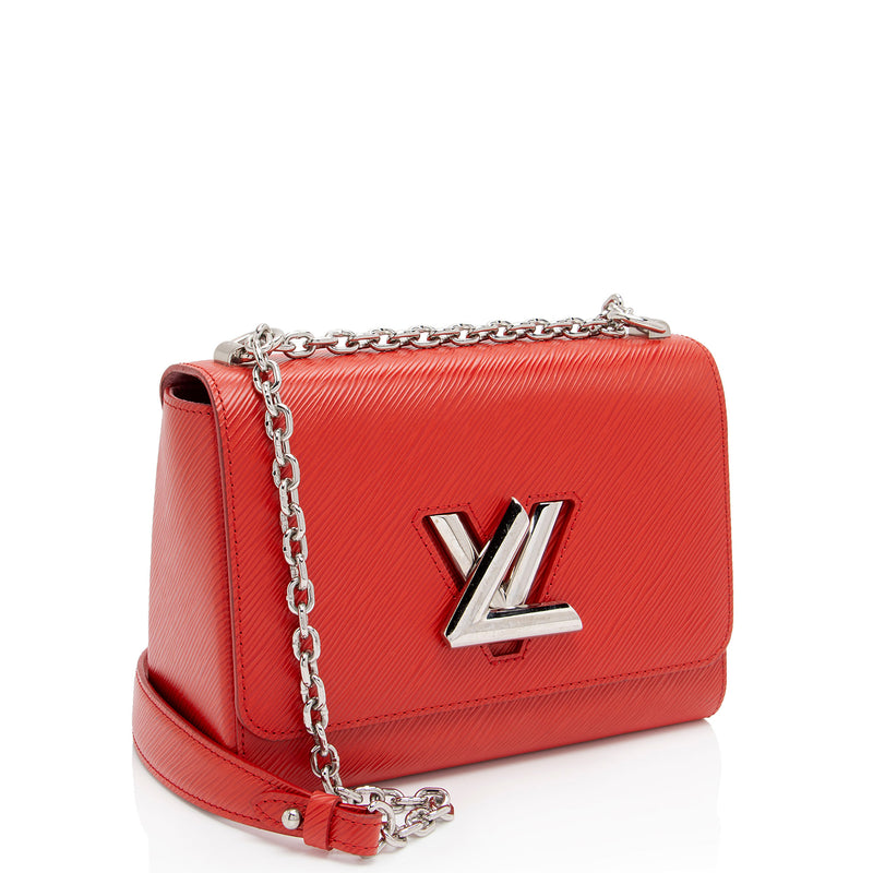 Louis Vuitton Epi Leather Twist MM Shoulder Bag (SHF-79OtgJ)