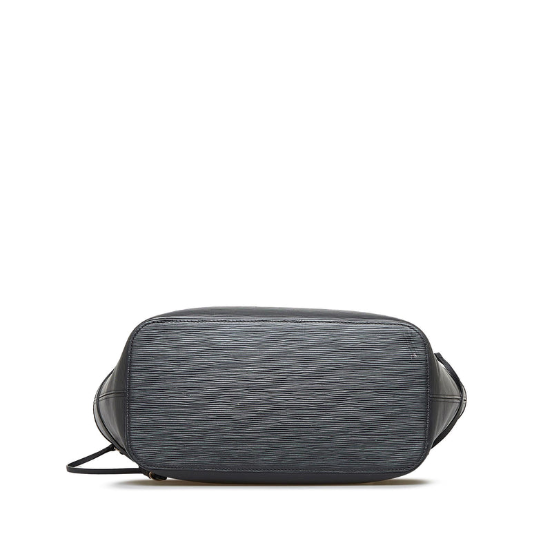 Louis Vuitton Neverfull MM Black Epi Leather Shoulder Bag at