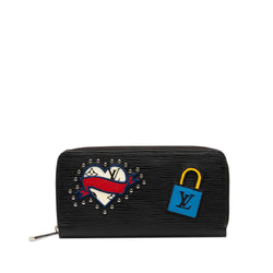 Louis Vuitton Epi Patches Zippy Wallet (SHG-nfhPrz)