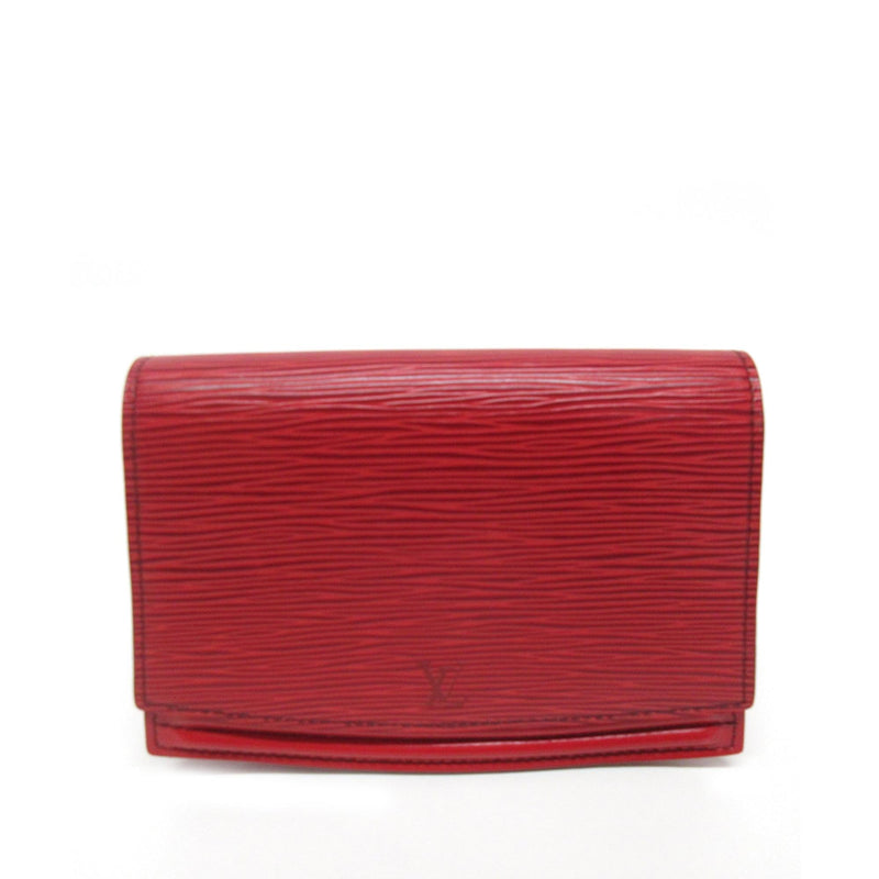 Red Louis Vuitton Epi Tilsitt Belt Bag