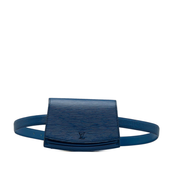 Louis Vuitton // Epi Leather Classique Belt // Black // Size 44 // LB1001  // Pre-Owned - Marque Supply - Touch of Modern