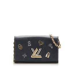 Louis Vuitton Epi Twist Belt Chain Wallet - Crossbody Bags, Handbags