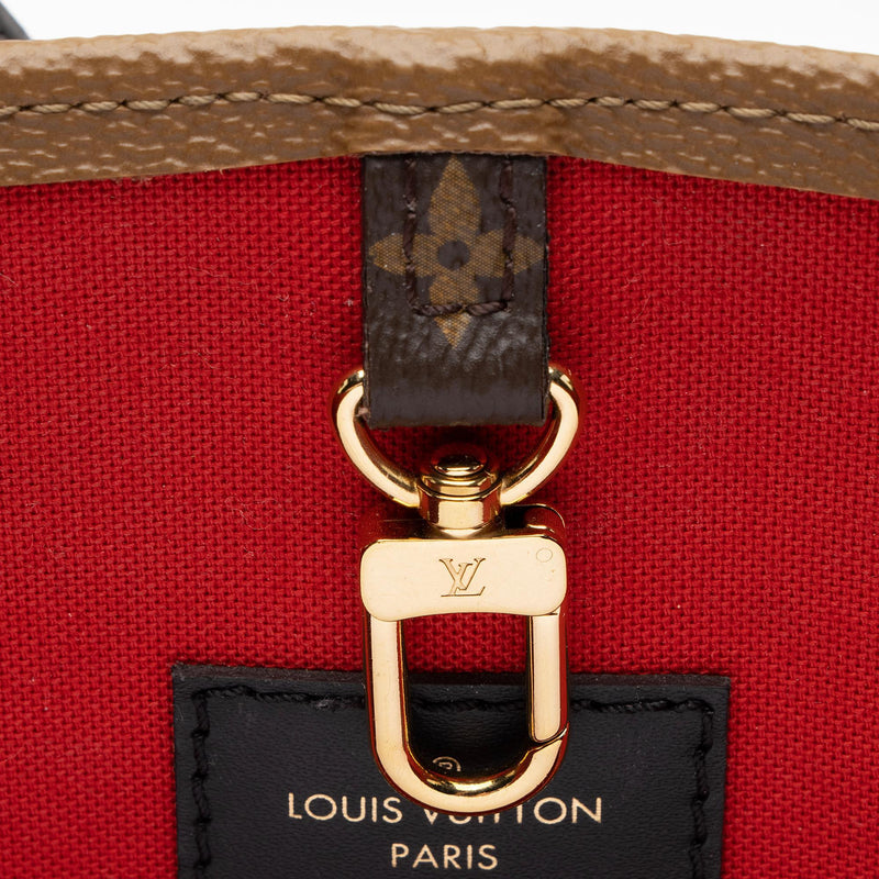 Louis Vuitton Monogram Damier Denim Onthego GM Tote (SHF-18892) – LuxeDH