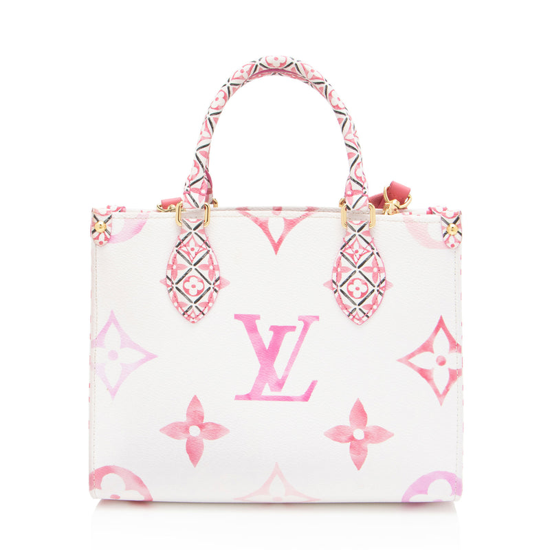 Louis Vuitton Giant Monogram Empreinte By The Pool Onthego PM Tote (SHF-LTu6RR)