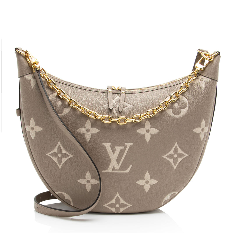 Louis Vuitton Giant Monogram Empreinte Canvas Loop Hobo