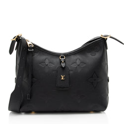 Louis Vuitton Giant Monogram Empreinte CarryAll PM Shoulder Bag (SHF-Oz6Qm0)