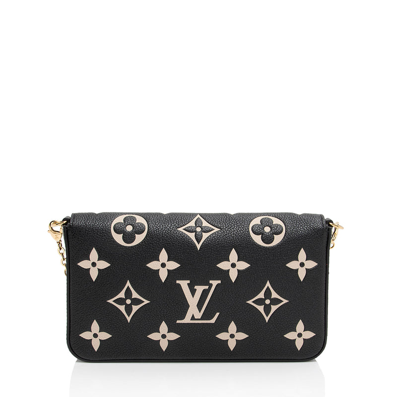 Louis Vuitton Giant Monogram Empreinte Felicie Pochette (SHF-g8dO9u)