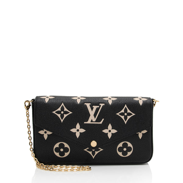 Louis Vuitton Giant Monogram Empreinte Felicie Pochette (SHF-g8dO9u)