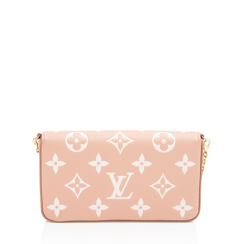 Louis Vuitton Giant Monogram Empreinte Felicie Pochette (SHF-0jNhDQ)