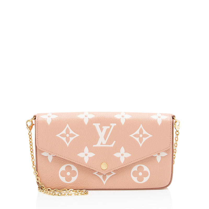 Louis Vuitton Giant Monogram Empreinte Felicie Pochette (SHF-0jNhDQ)