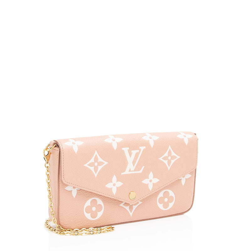 Louis Vuitton Giant Monogram Empreinte Felicie Pochette (SHF-0jNhDQ)