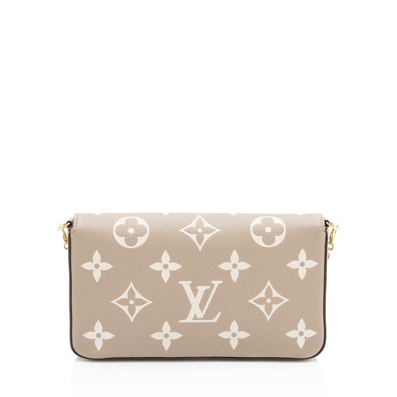 Louis Vuitton Giant Monogram Empreinte Felicie Pochette (SHF-uBXVEY)