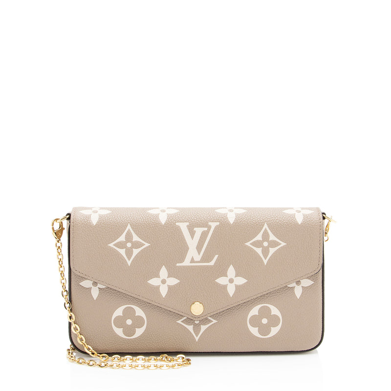 Louis Vuitton Giant Monogram Empreinte Felicie Pochette (SHF-uBXVEY)