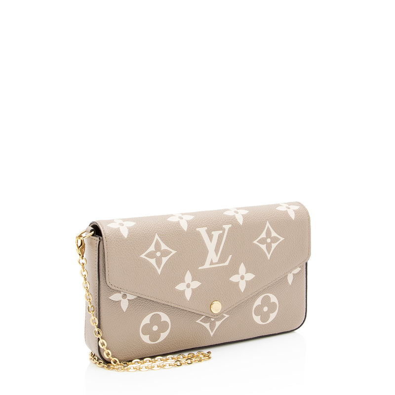 Louis Vuitton Giant Monogram Empreinte Felicie Pochette (SHF-uBXVEY)