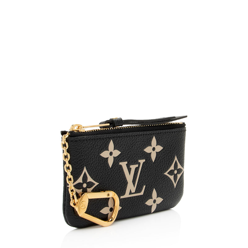 Louis Vuitton Giant Monogram Empreinte Key Pouch (SHF-zkiprq)