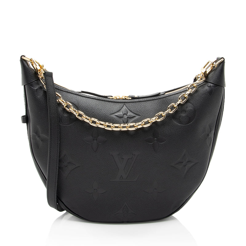 Louis Vuitton Giant Monogram Empreinte Loop Hobo (SHF-tFk2vD)