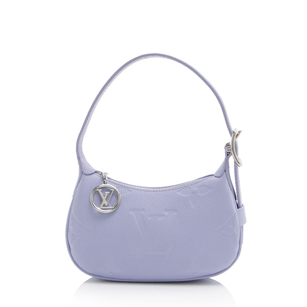 Louis Vuitton Giant Monogram Empreinte Mini Moon Shoulder Bag (SHF-biaEKk)