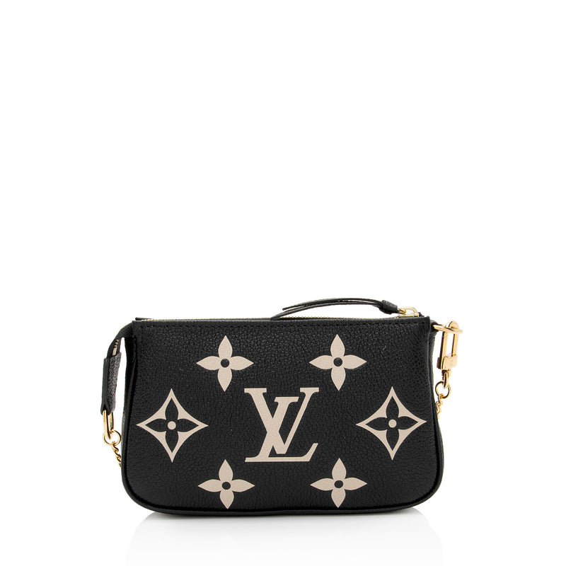 Louis Vuitton Giant Monogram Empreinte Mini Pochette Accessoires (SHF-ezJx1e)