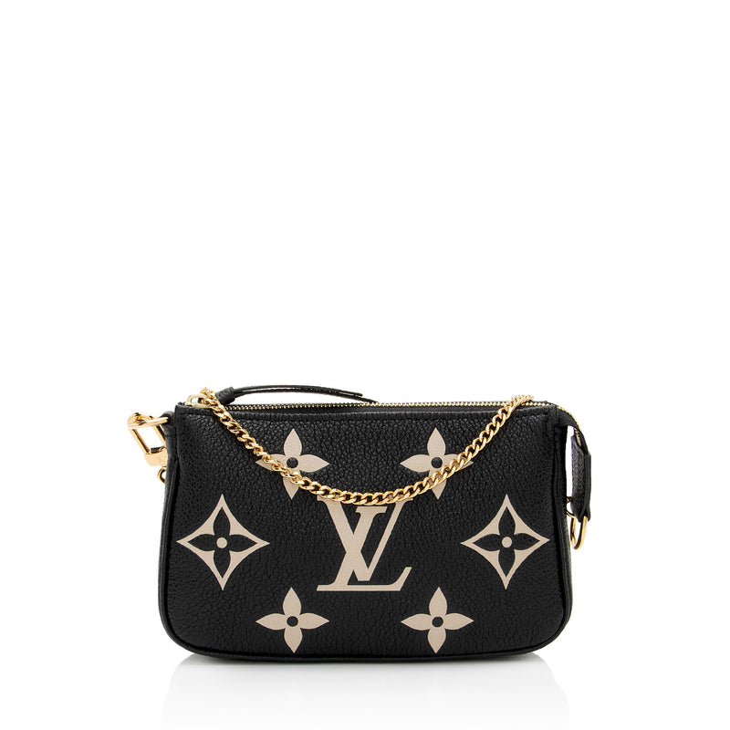 Louis Vuitton Giant Monogram Empreinte Mini Pochette Accessoires (SHF-ezJx1e)