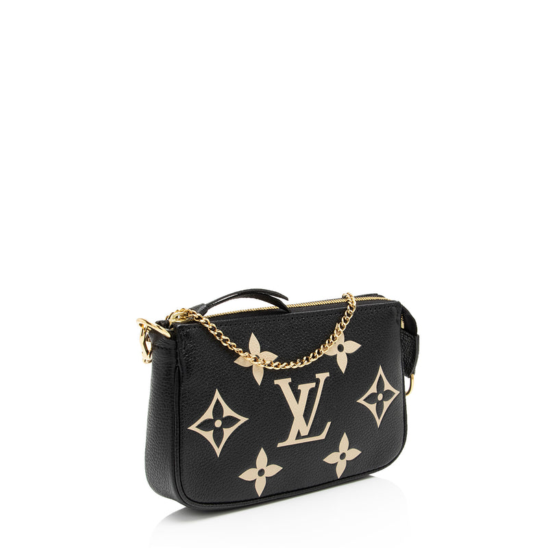 Louis Vuitton Giant Monogram Empreinte Mini Pochette Accessoires (SHF-LcC0em)