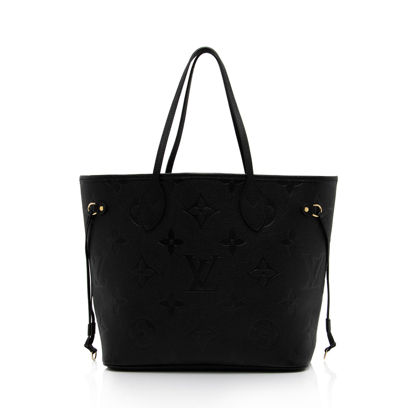 Louis Vuitton Monogram Empreinte Vavin mm, Black, One Size