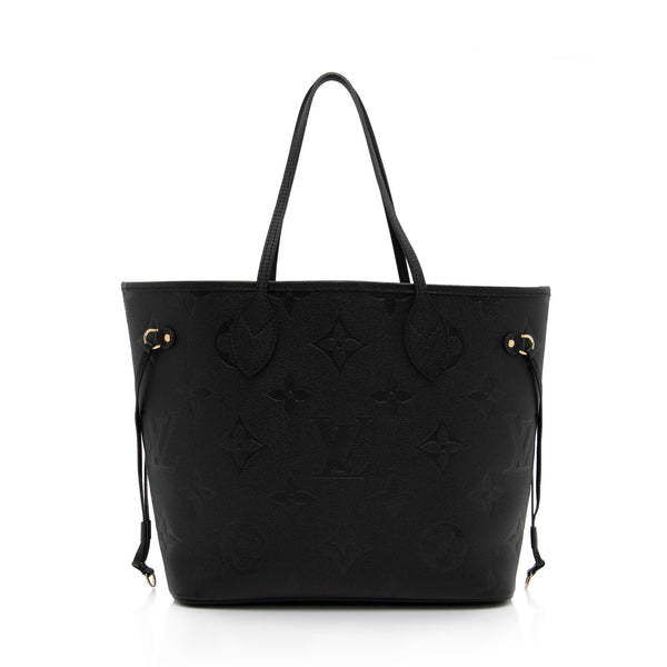 Louis Vuitton Giant Monogram Empreinte Neverfull MM Tote (SHF-gknuRH)