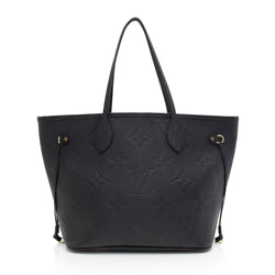 Louis Vuitton Giant Monogram Empreinte Neverfull MM Tote (SHF-FbmOvB)