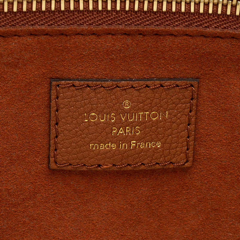 Louis Vuitton Giant Monogram Empreinte Neverfull MM Tote (SHF-utUwCG)