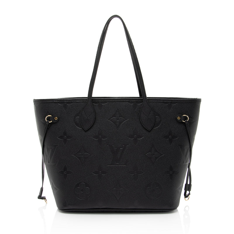 Louis Vuitton Giant Monogram Empreinte Neverfull MM Tote (SHF-MAfVs6)