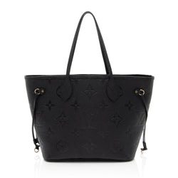 Louis Vuitton Giant Monogram Empreinte Neverfull MM Tote (SHF-MAfVs6)