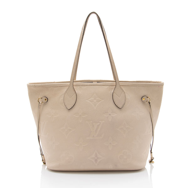 Louis Vuitton Giant Monogram Empreinte Neverfull MM Tote (SHF-cnbbRJ)