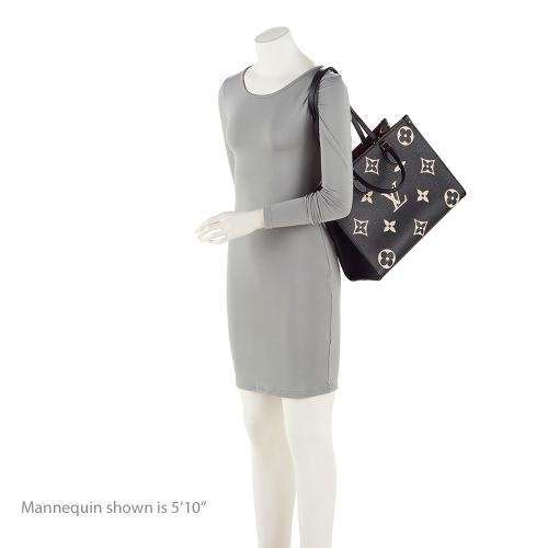 Louis Vuitton Giant Monogram Empreinte Onthego MM Tote (SHF-oeChBy)