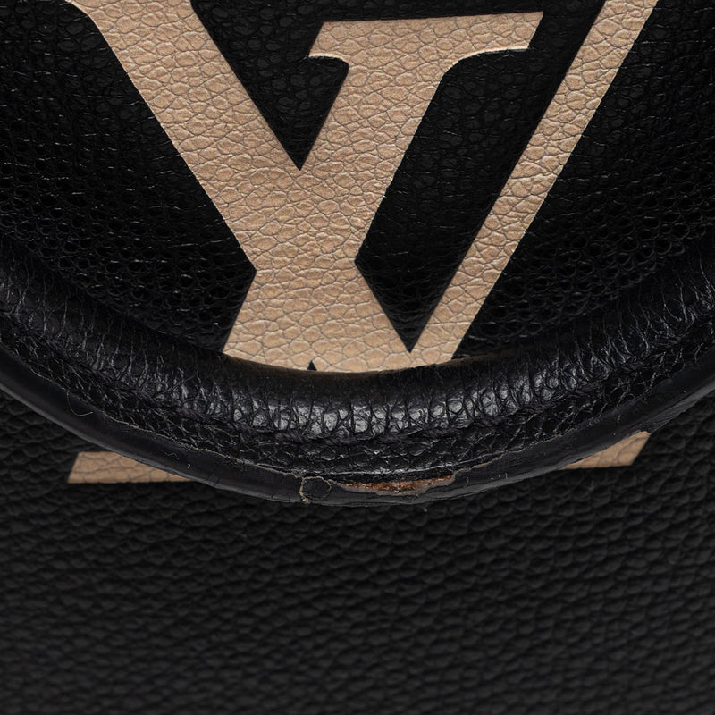 Louis Vuitton Giant Monogram Empreinte Onthego MM Tote (SHF-CK5O6d)