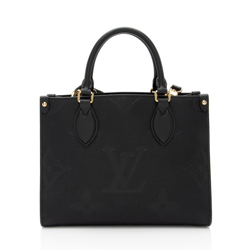 Louis Vuitton Giant Monogram Empreinte Onthego PM Tote (SHF-wiRvkc)