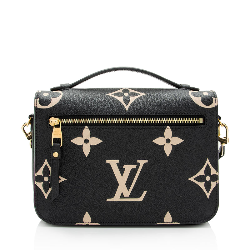 Louis Vuitton Giant Monogram Empreinte Pochette Metis Shoulder Bag (SHF-xddznM)