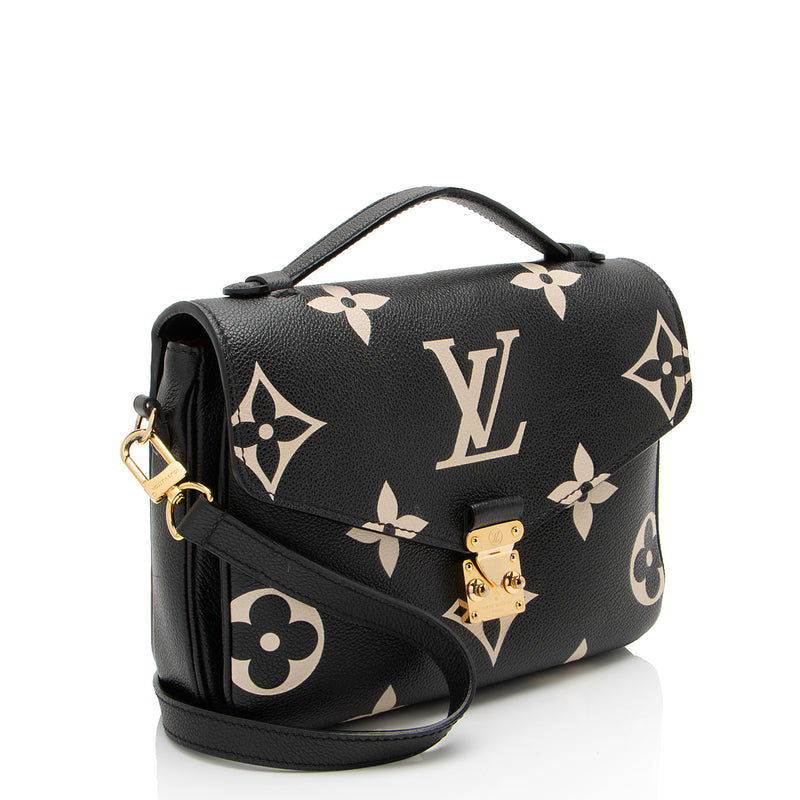 Louis Vuitton Giant Monogram Empreinte Pochette Metis Shoulder Bag (SHF-y8pgjD)