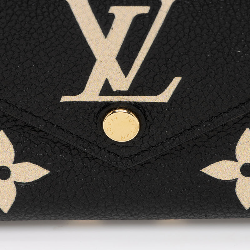 Louis Vuitton Giant Monogram Empreinte Victorine Wallet (SHF-blZDmr)