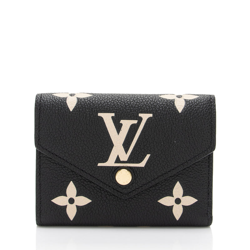 Louis Vuitton Giant Monogram Empreinte Victorine Wallet (SHF-blZDmr)