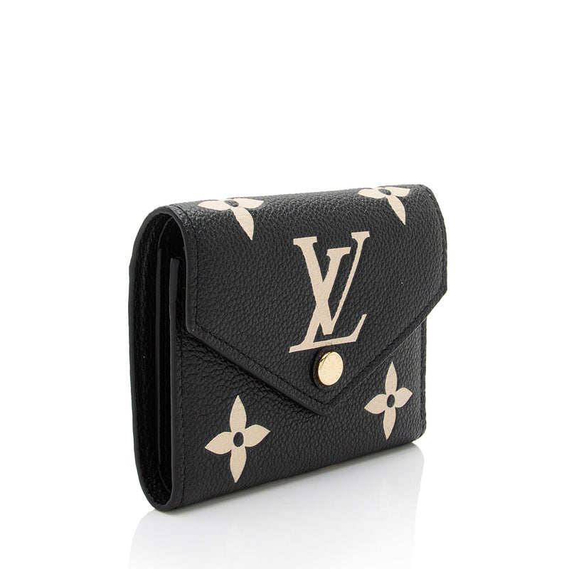 Louis Vuitton Giant Monogram Empreinte Victorine Wallet (SHF-blZDmr)