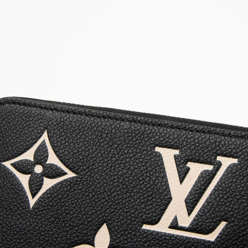 Louis Vuitton Giant Monogram Empreinte Zippy Wallet (SHF-0OADzV)