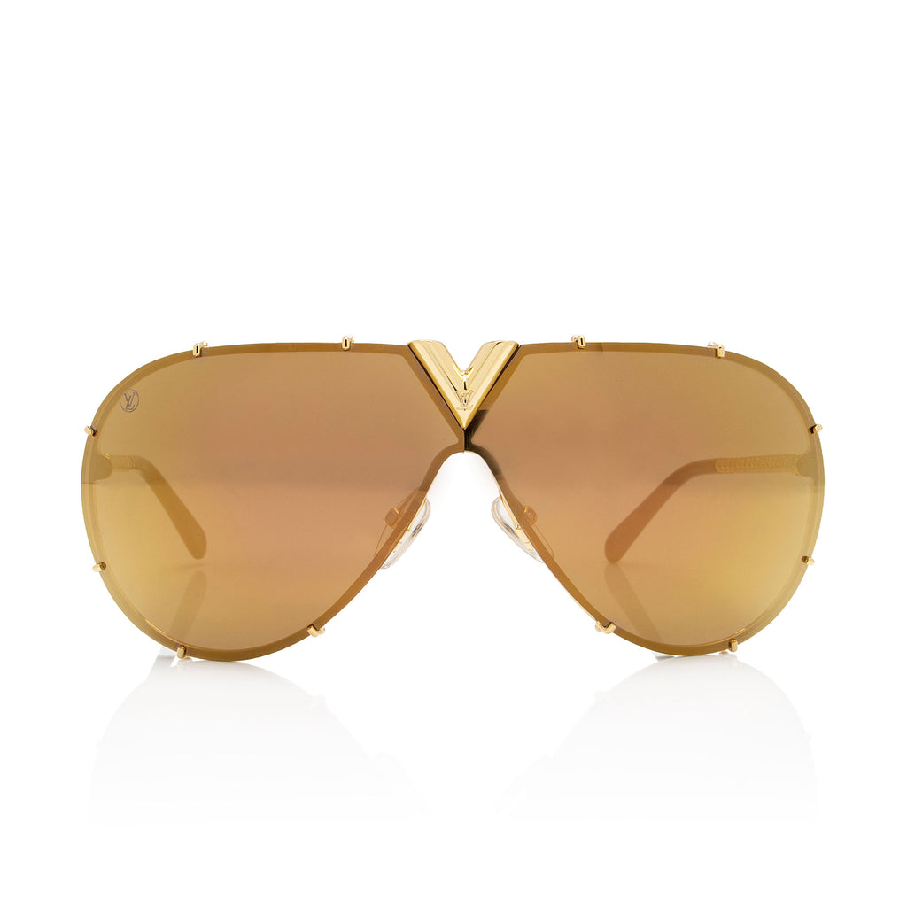 Genuine Louis Vuitton sunglasses. LV logo in the