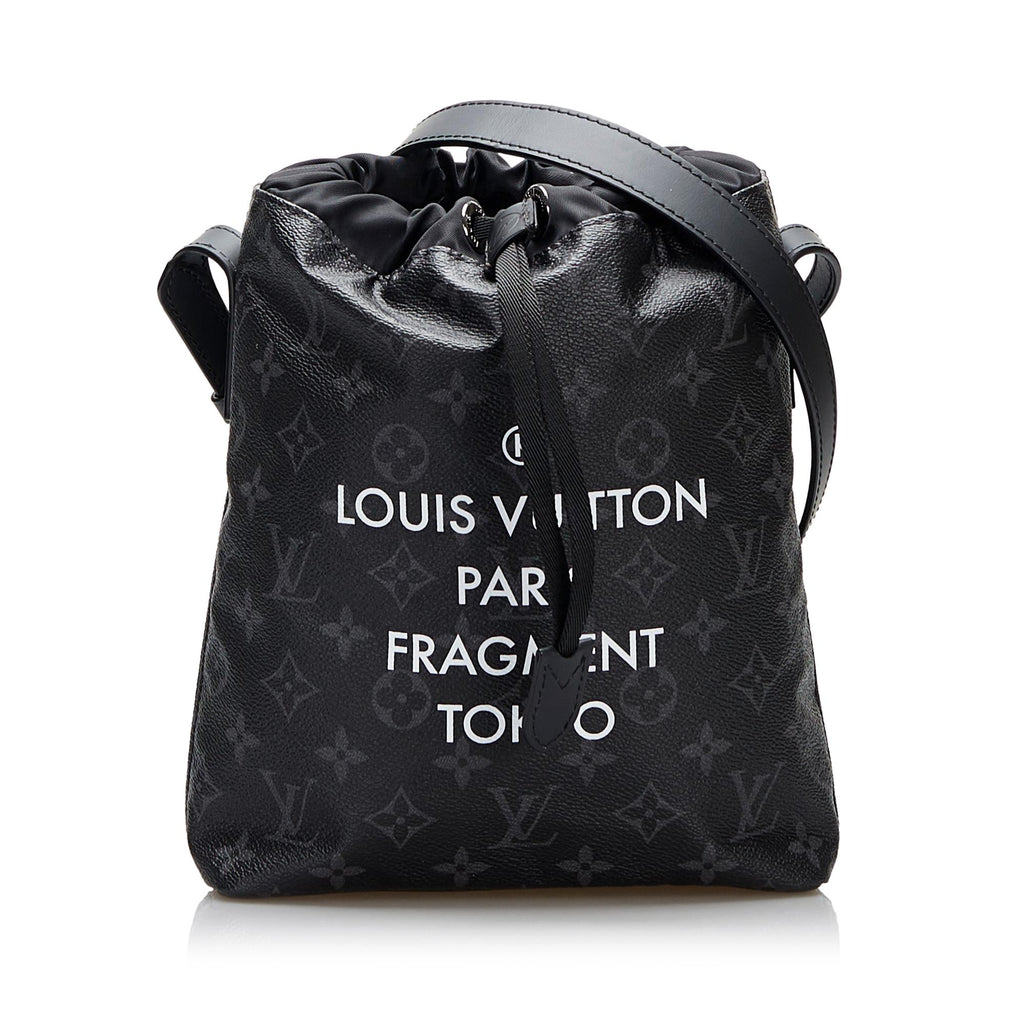 Louis Vuitton LV X Fragment Monogram Eclipse Bucket Bag, Louis Vuitton  Handbags
