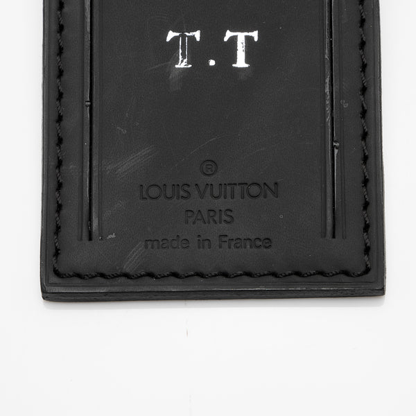 Louis Vuitton Leather Luggage Tag (SHF-vd8fo5) – LuxeDH