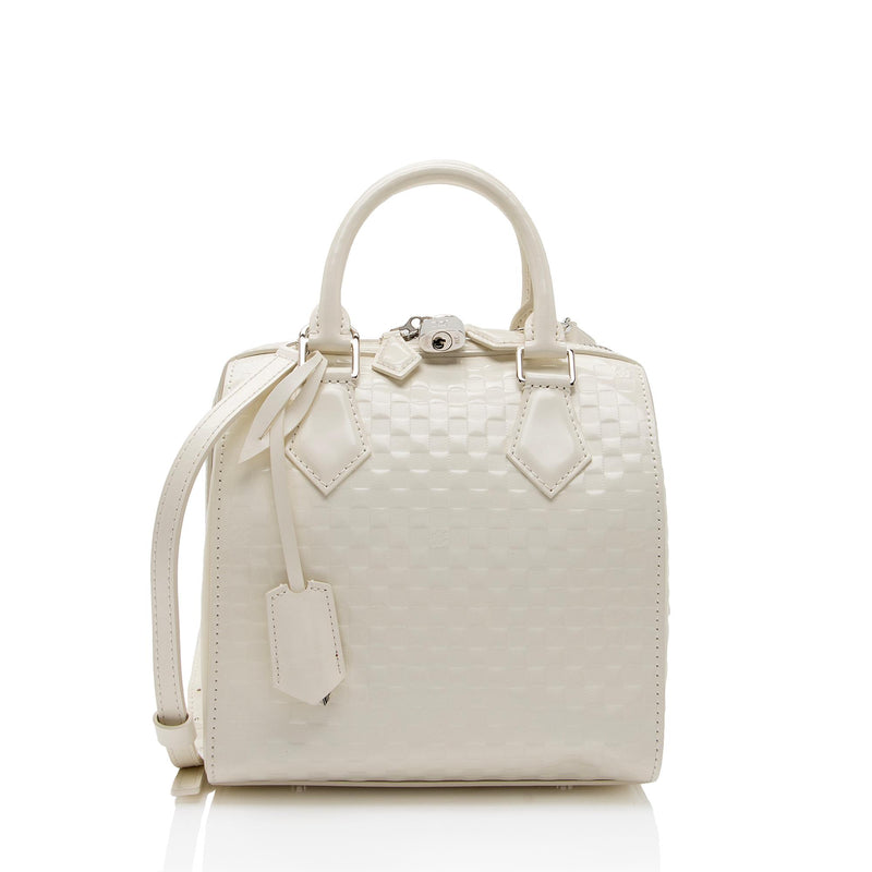 Authentic Louis Vuitton Limited Edition Cube Speedy 25 Handbag