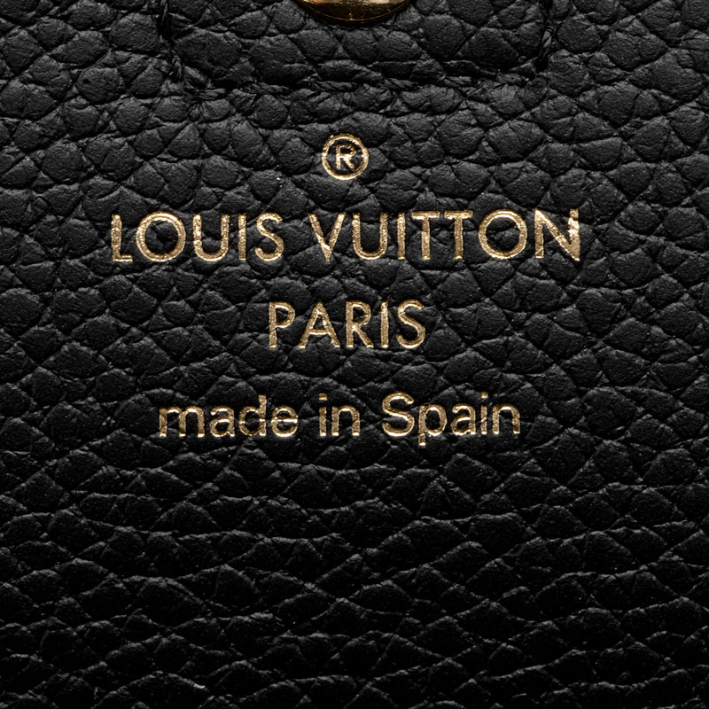 Louis Vuitton Crafty Sarah Wallet (16 Card Slot) Cream in Monogram  Empreinte Cowhide Leather with Gold-tone - US