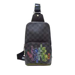 Louis Vuitton Limited Edition Interlinked Logo Avenue Sling (SHG-vPC1Ns)