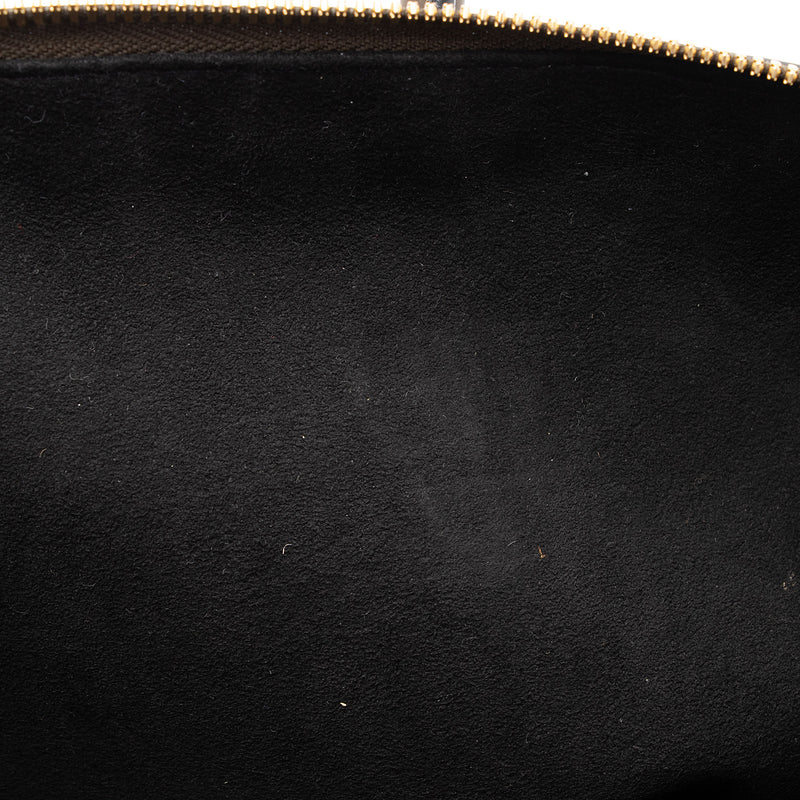 Louis Vuitton Limited Edition Monogram Addiction Lockit MM Bag