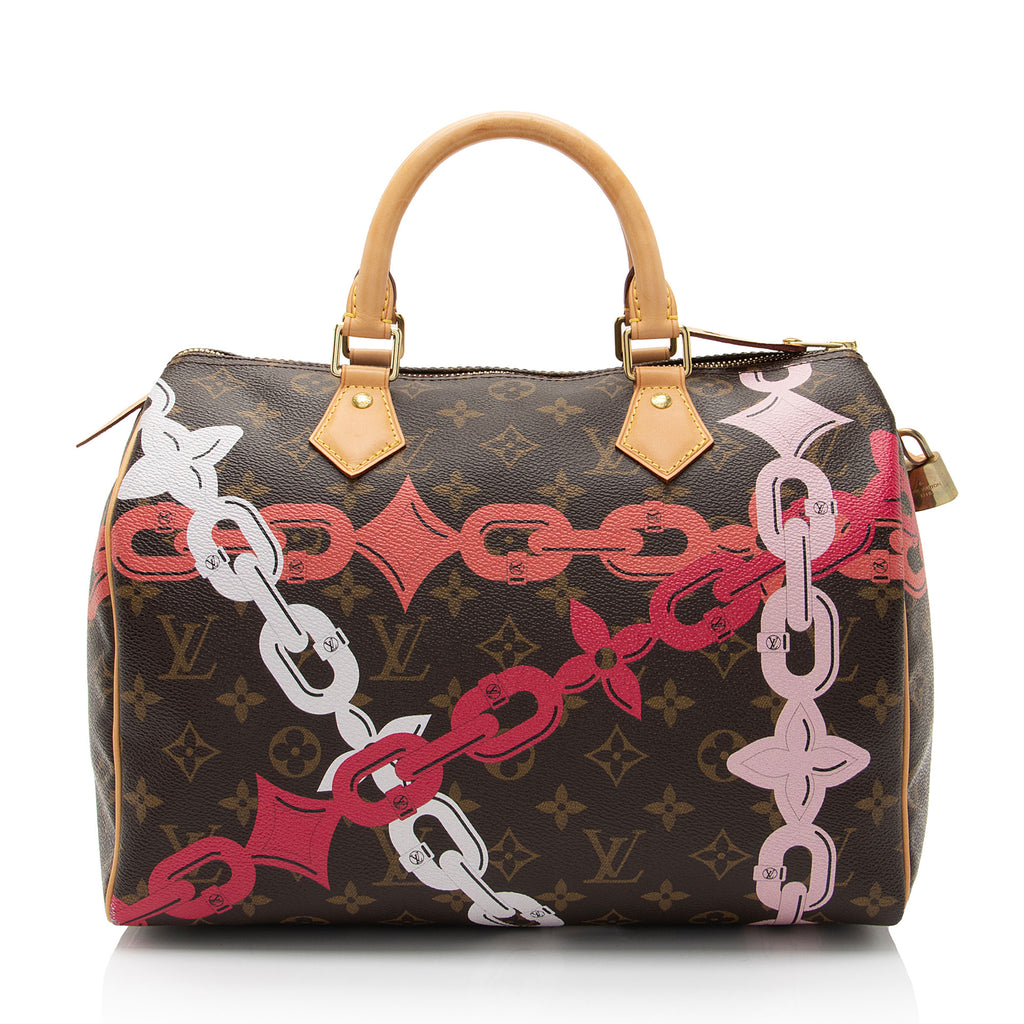 Louis Vuitton Limited Edition Monogram Canvas Bay Speedy 30