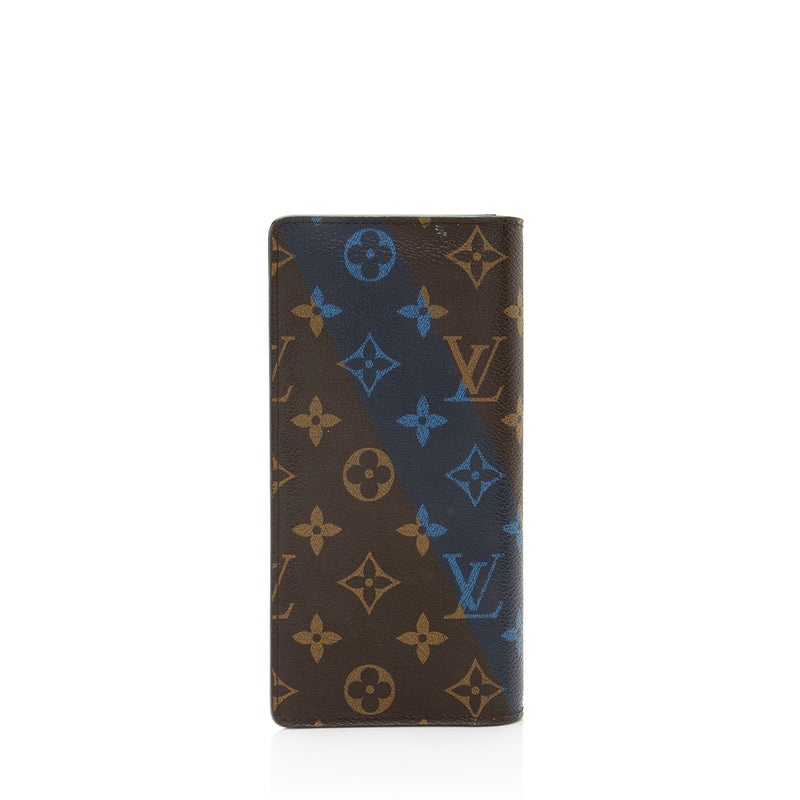 Louis Vuitton Limited Edition Monogram Canvas Brazza Wallet (SHF-49eFL6)