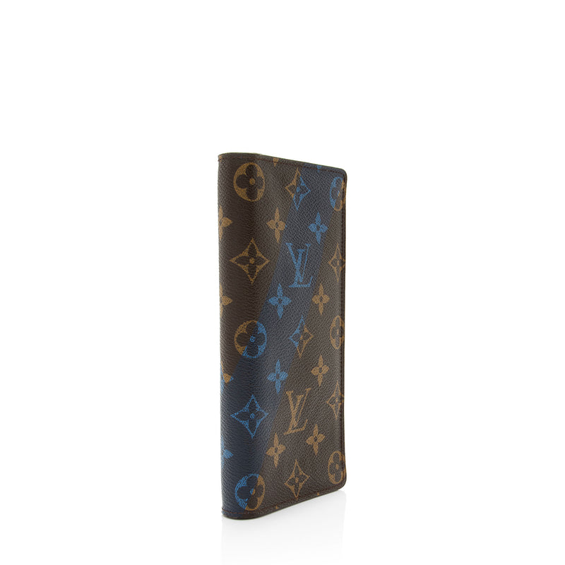 Louis Vuitton Limited Edition Monogram Canvas Brazza Wallet (SHF-49eFL6)